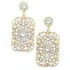 Caged Crystals Earrings - Kristin Perry Accessories