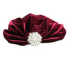 CRYSTAL FLORAL FLAPPER TURBAN - Kristin Perry Accessories