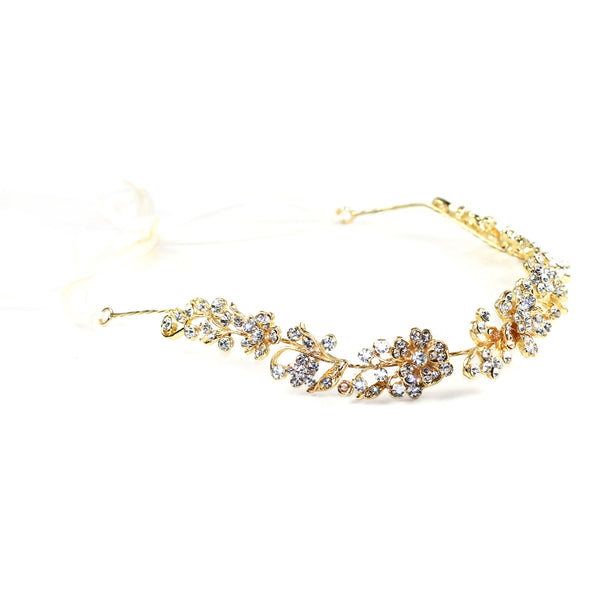 Crystal Vines Headpiece - Kristin Perry Accessories