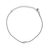 Leather Crystal Choker - Kristin Perry Accessories