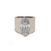 Cigar Band CZ Ring - Kristin Perry Accessories