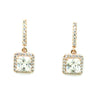 Pave' Drop Earrings - Kristin Perry Accessories