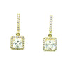 Pave' Drop Earrings - Kristin Perry Accessories