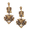Floral Gem Earrings - Kristin Perry Accessories