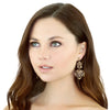 Floral Gem Earrings - Kristin Perry Accessories