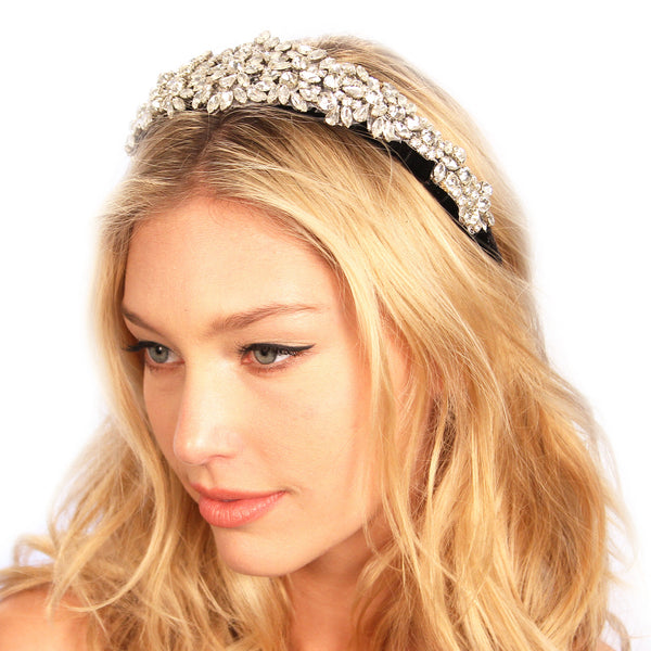 Crusted Crystals Headband - Kristin Perry Accessories